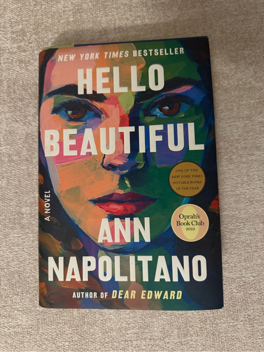 Hello Beautiful Ann Napolitano Hardcover Oprah’s Book Club Novel